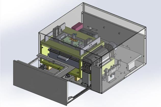 Thermobox mit Kontaktierung